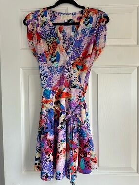 Yumi Kim Safari Wrap Dress in Lavender - Medium